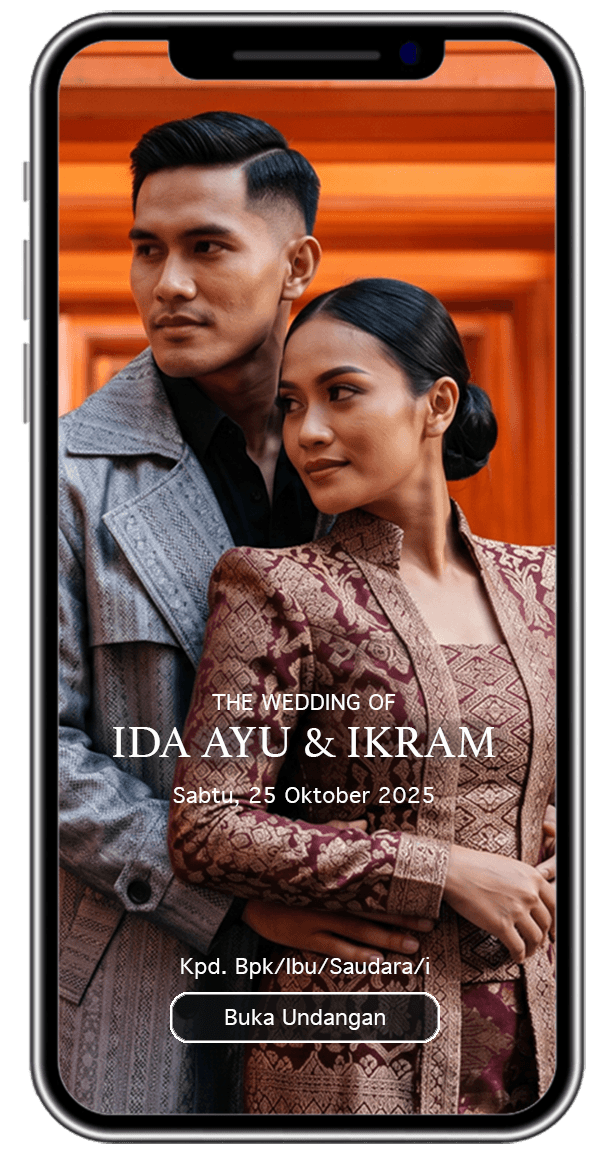 Titi Wangsa invitation template
