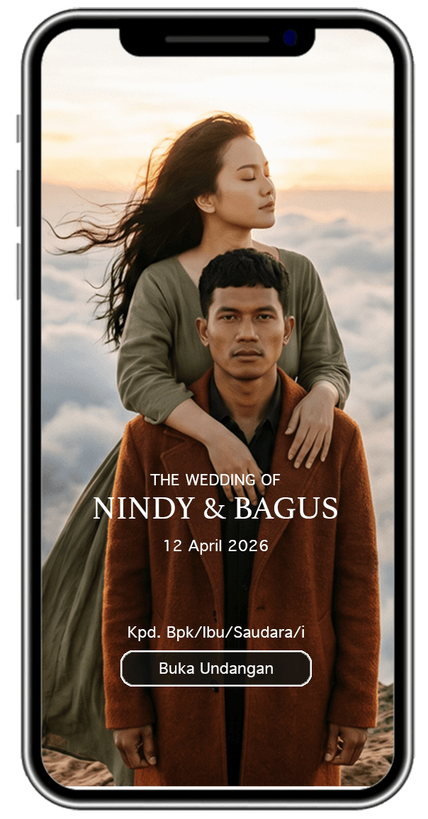 Sakti Sabda invitation template